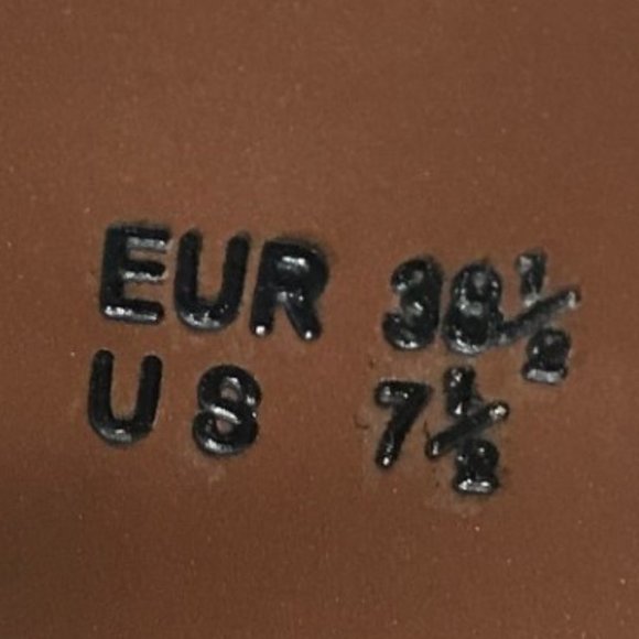 Poetic Licence London “Egyptian Princess” Red Metallic Peep Toe Pumps - Picture 13 of 16